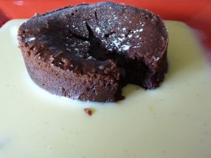 fondant chocolat