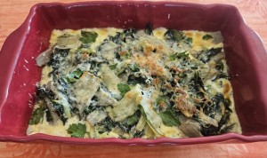 gratin blette