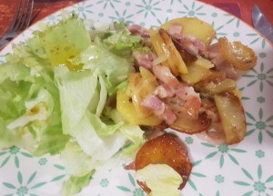 patates-lardons